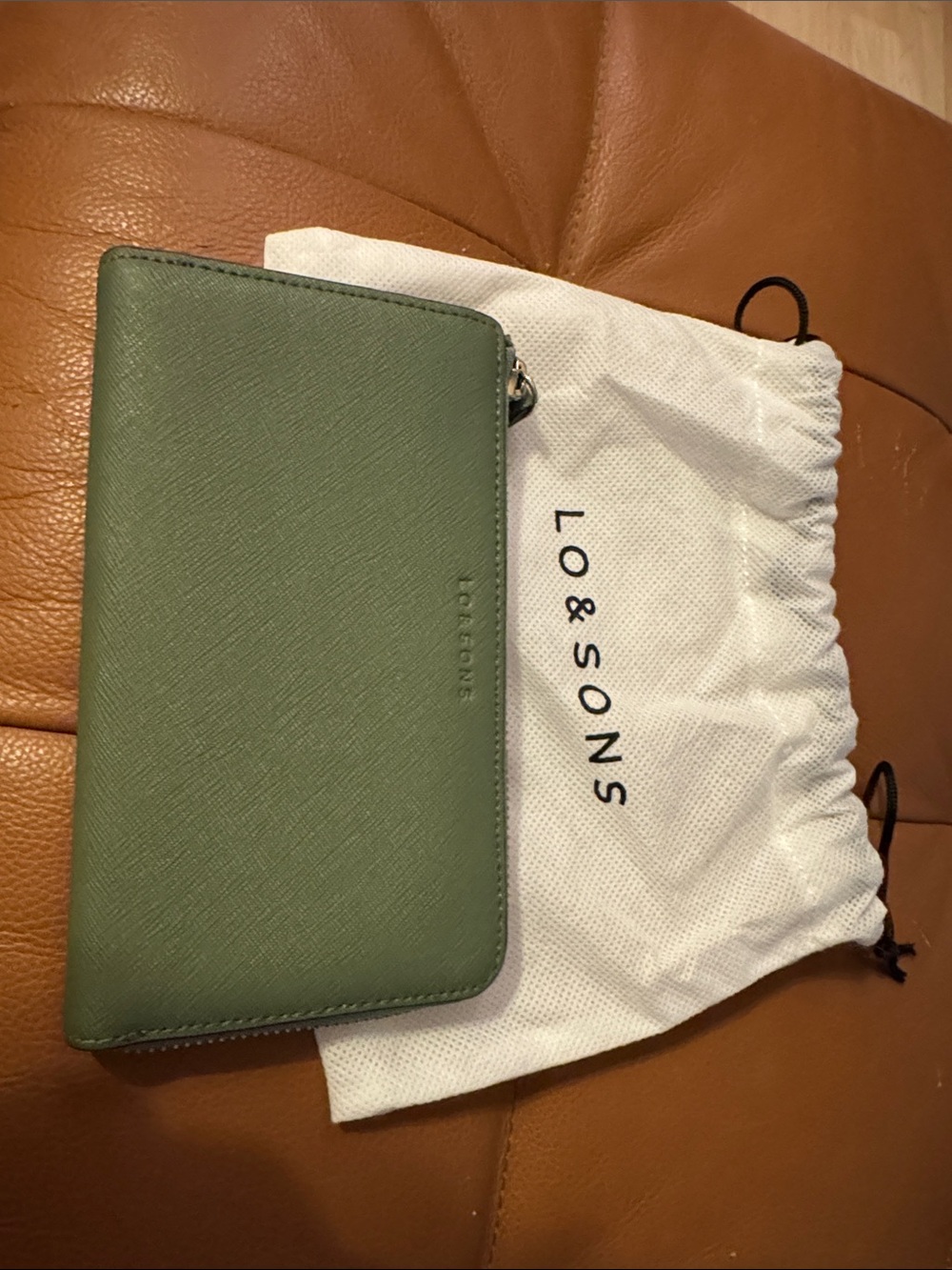 Lo & Sons Magnolia Wallet Safe Green
